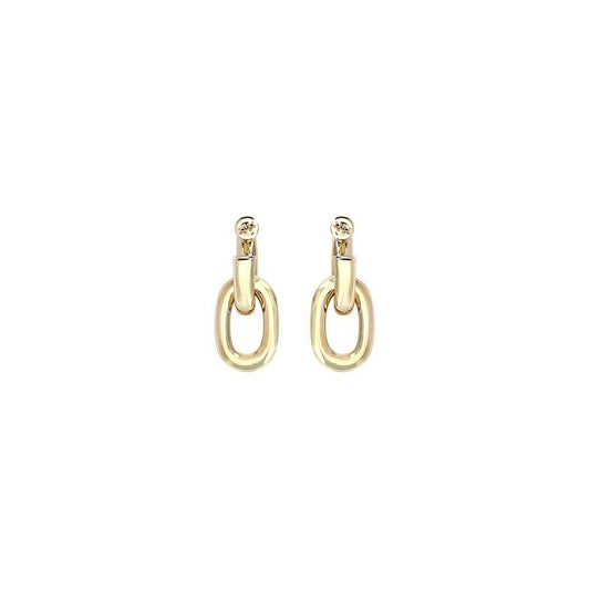 Rabanne Double XL Link Earrings