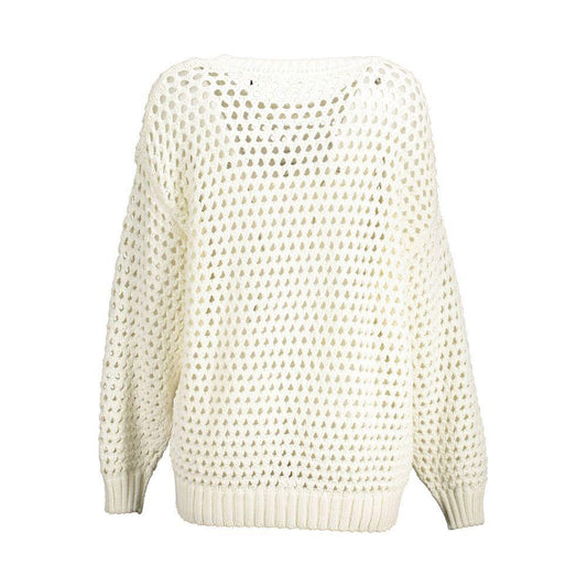 Gant White Cotton Women Sweater 1728,67403481248,Clothing,Gant,L,M,New with tags,Sweaters - Women - Clothing,White,Women,Women - Clothing,XL GA-14738-L