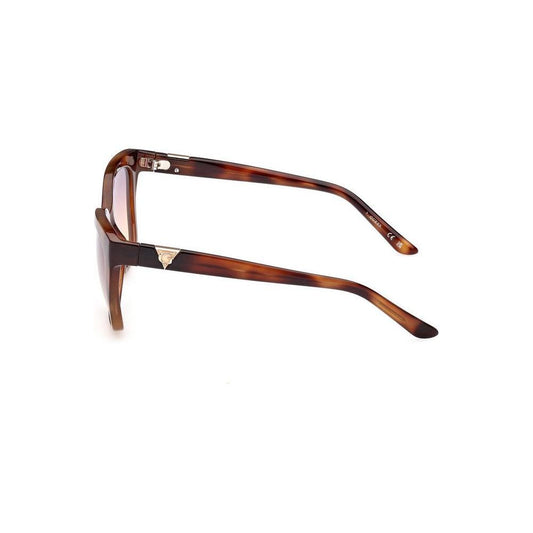 Guess Jeans Brown Injected Women Sunglass GU-21481