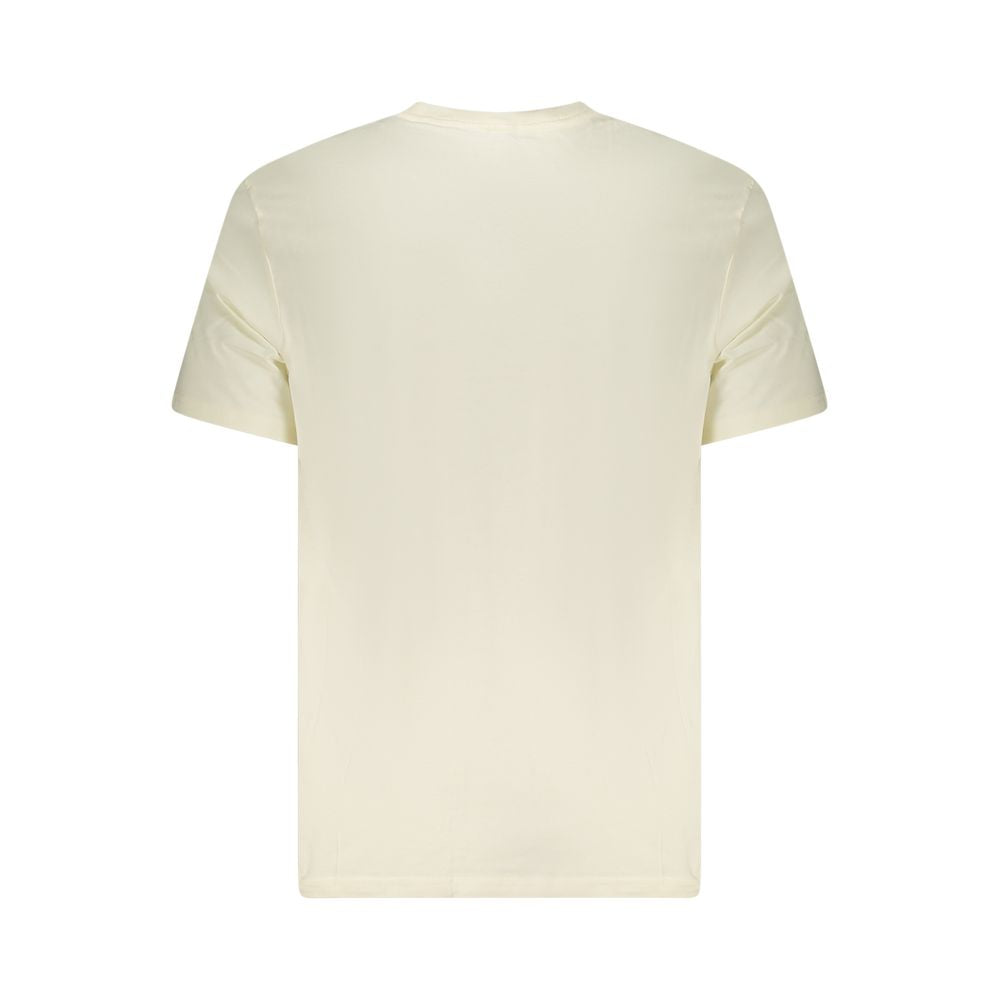 Lee Beige Cotton T-Shirt