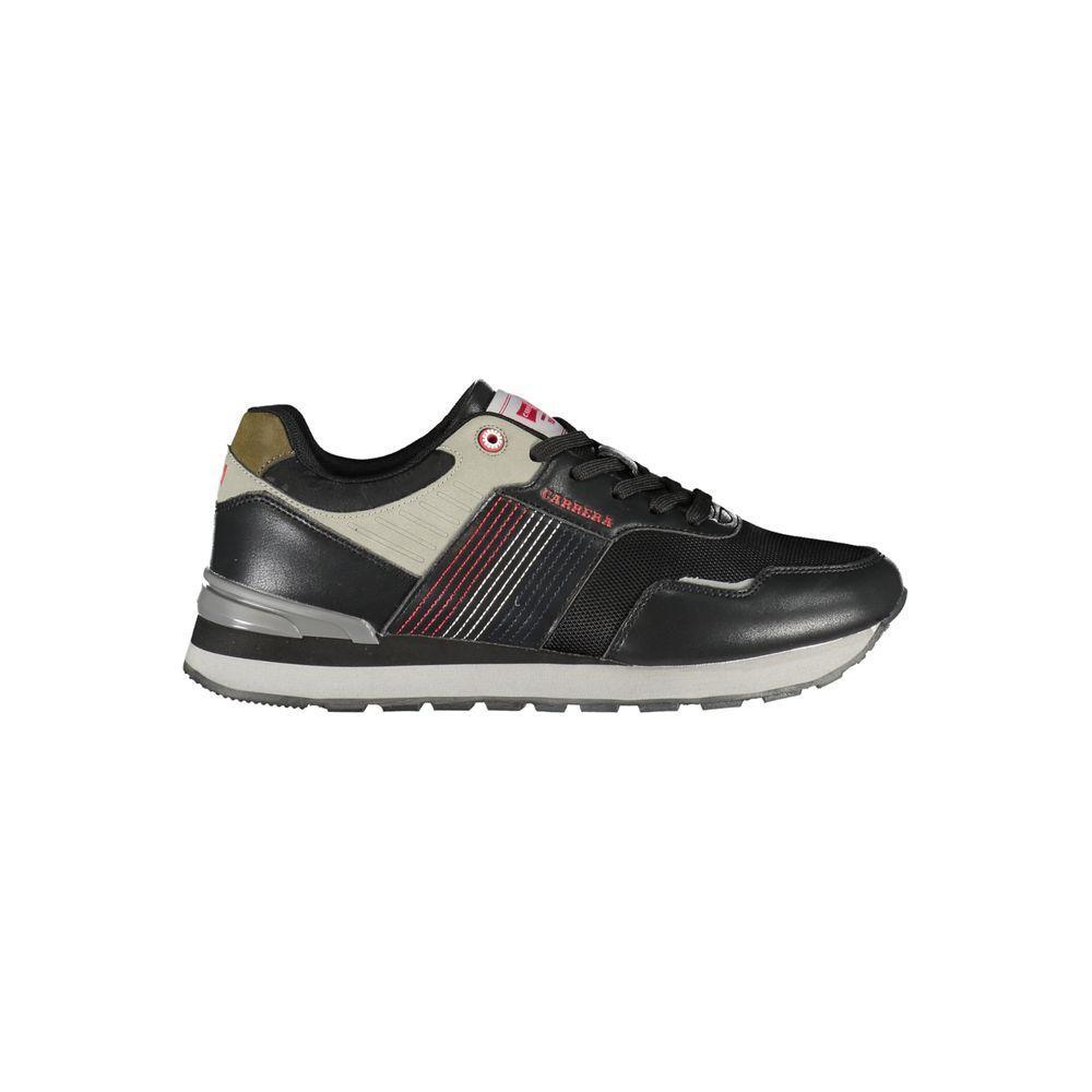 Carrera Sleek Laced Sports Sneakers with Contrast Details 1728,67403481248,Black,Carrera,EU40/US7,EU41/US8,EU42/US9,EU43/US10,EU44/US11,EU46,Men,Men - Shoes,New with tags,Shoes,Sneakers - Men - Shoes CA-25553-EU40/US7