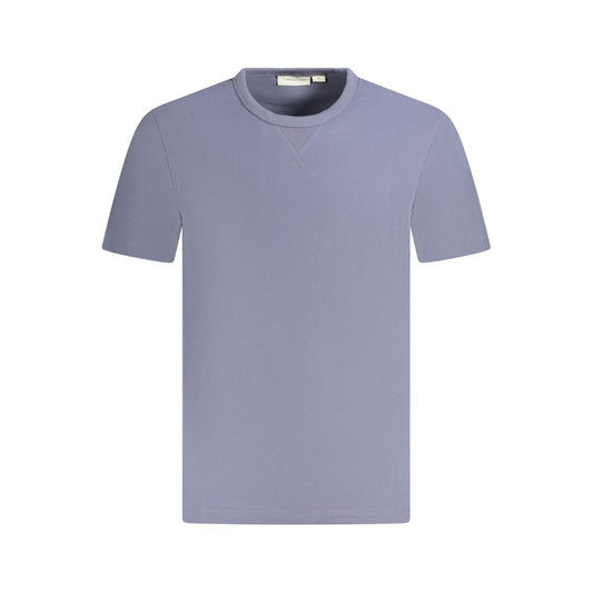 Calvin Klein Blue Cotton T-Shirt CA-35616-XL