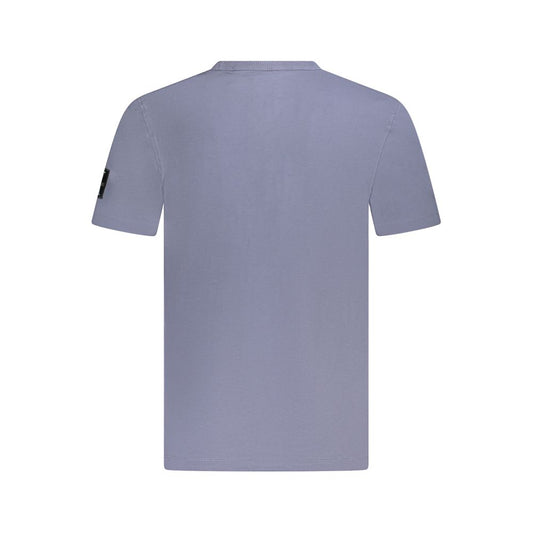 Calvin Klein Blue Cotton T-Shirt CA-35616-XL