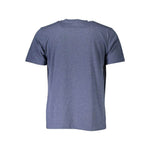 North Sails Blue Cotton Men T-Shirt NO-37923-M