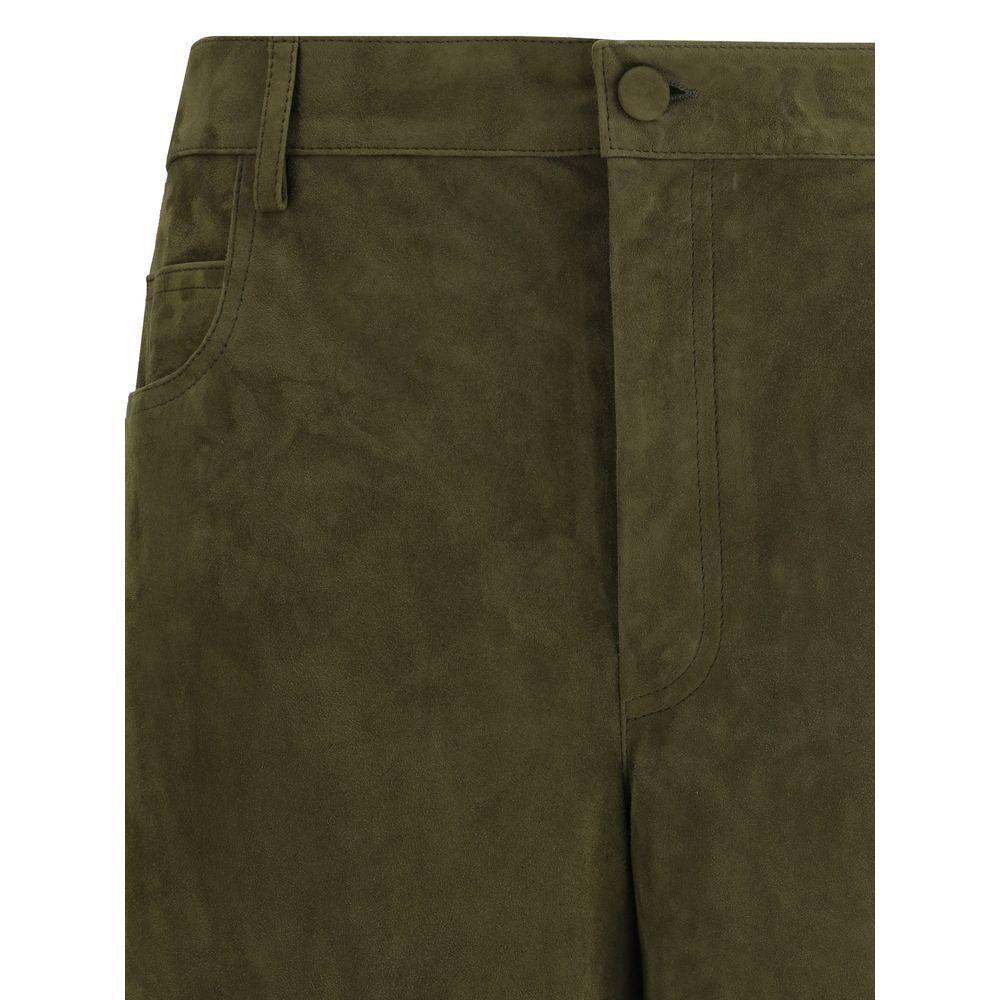 Marni Suede Pants MA-PAMX0592A0ULA76100V58-IT42 | L