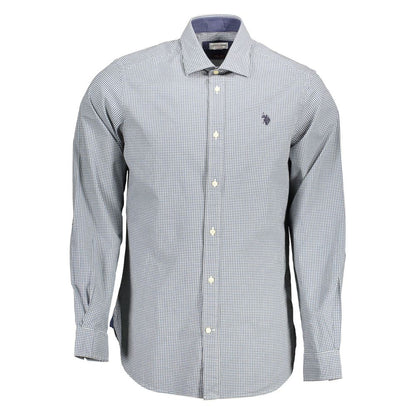 U.S. POLO ASSN. Blue Cotton Shirt