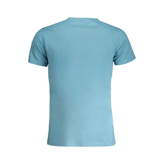 Norway 1963 Light Blue Cotton Men T-Shirt NO-30233-L