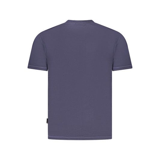 Napapijri Blue Cotton Men T-Shirt NA-35888-S