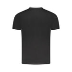 Cavalli Class Black Cotton Men T-Shirt CA-36690-M