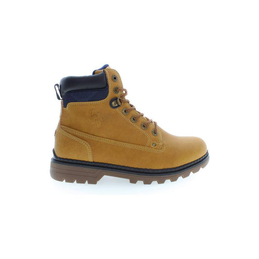 U.S. POLO ASSN. Beige Polyester Men Boot US-37691-EU41/US8