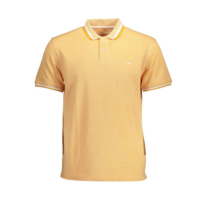 Harmont & Blaine Orange Cotton Polo Shirt