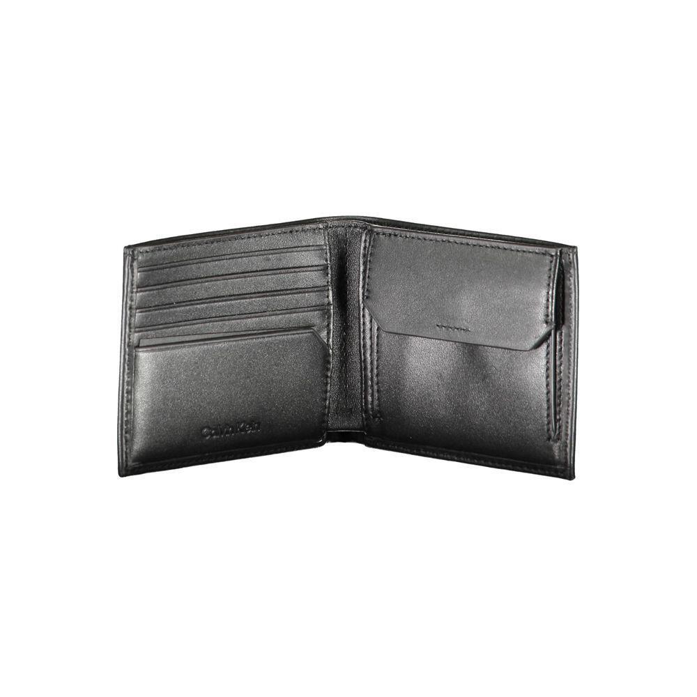 Calvin Klein Black Leather Men Wallet CA-38235