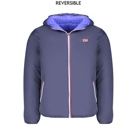 Norway 1963 Blue Polyamide Men Jacket NO-33473-S