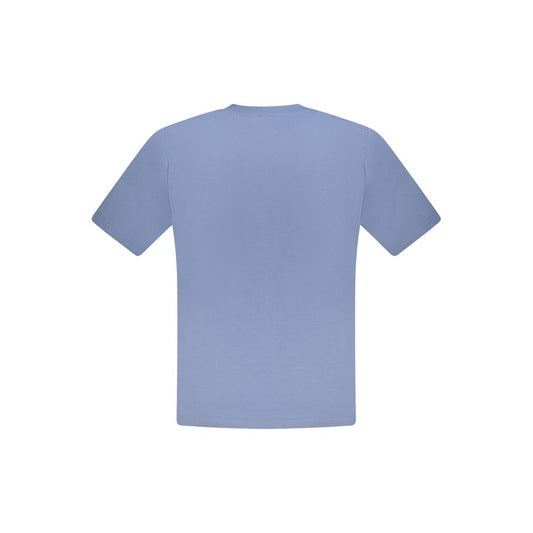 North Sails Blue Cotton Men T-Shirt NO-33749-S