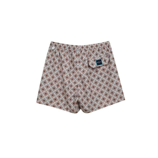 Gran Sasso Pink Polyester Swim Short