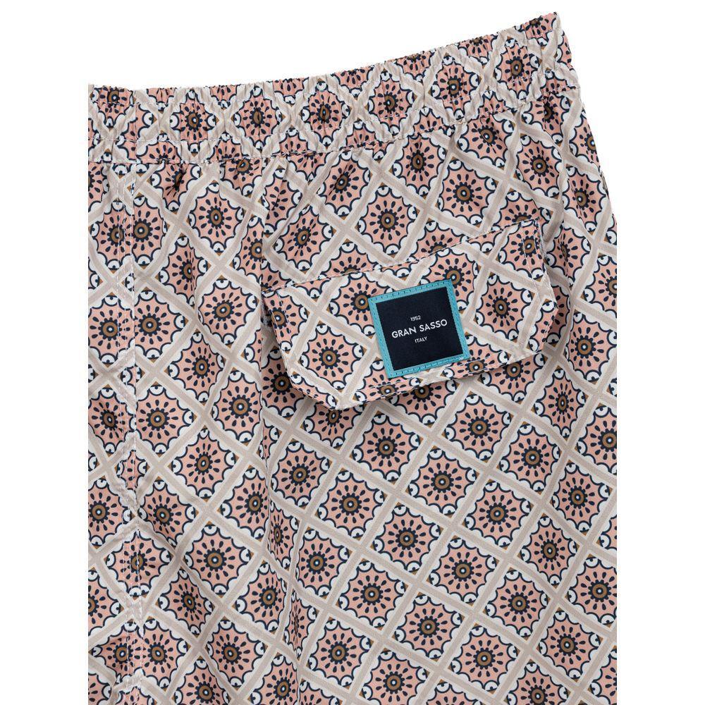 Gran Sasso Pink Polyester Swim Short GR-9406675-L
