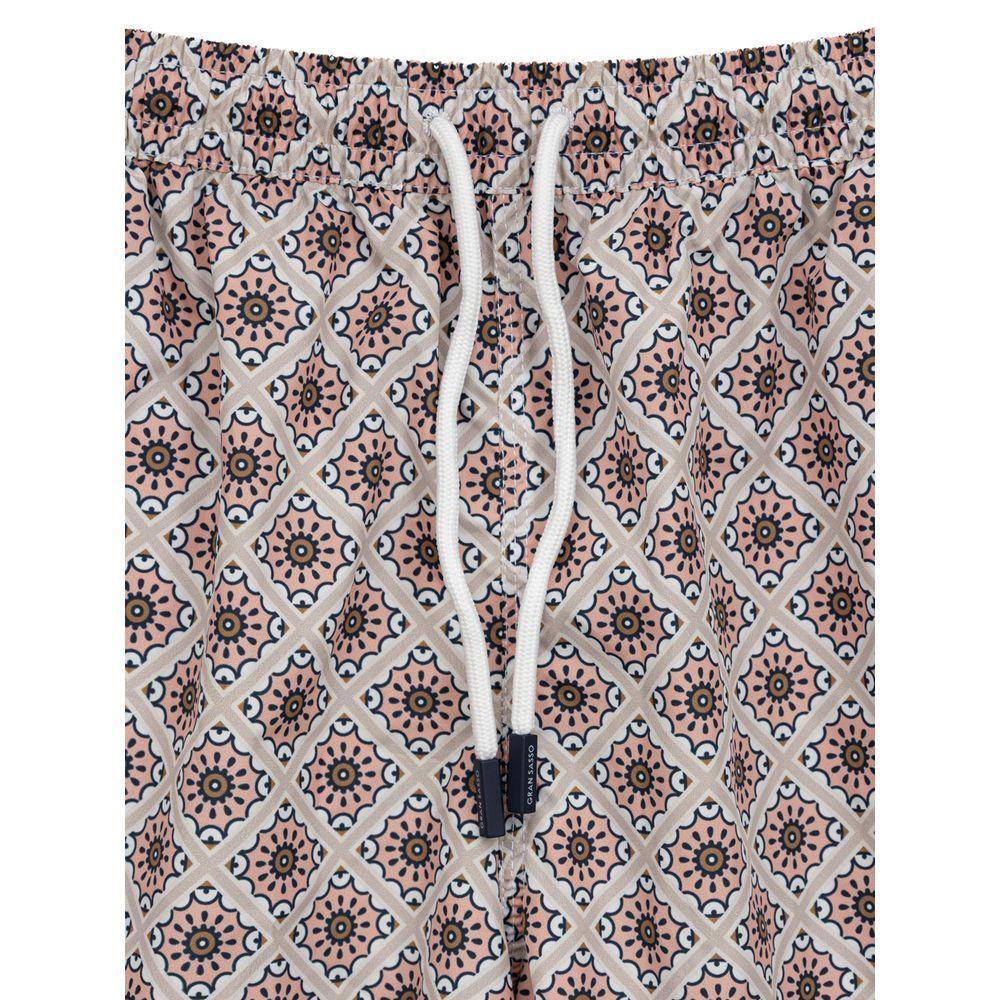 Gran Sasso Pink Polyester Swim Short GR-9406675-L