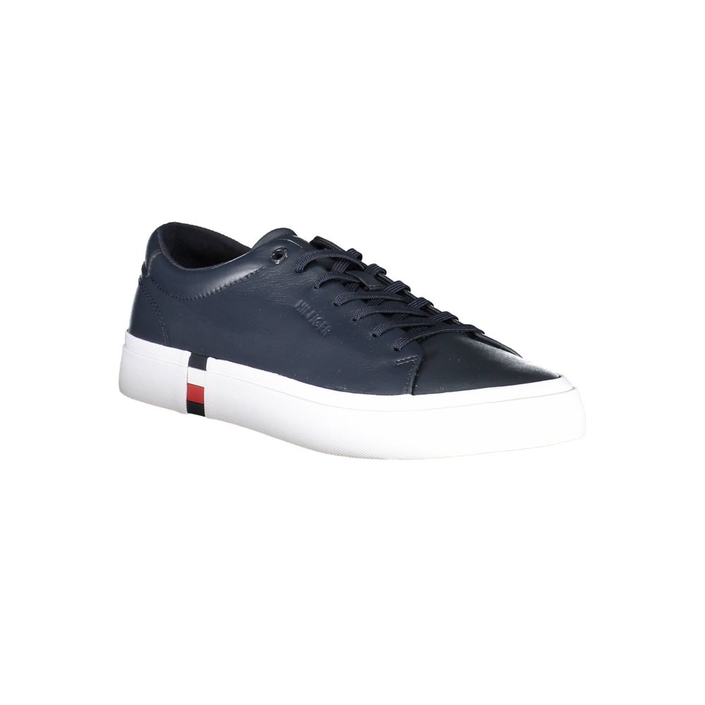 Tommy Hilfiger Blue Polyester Sneaker