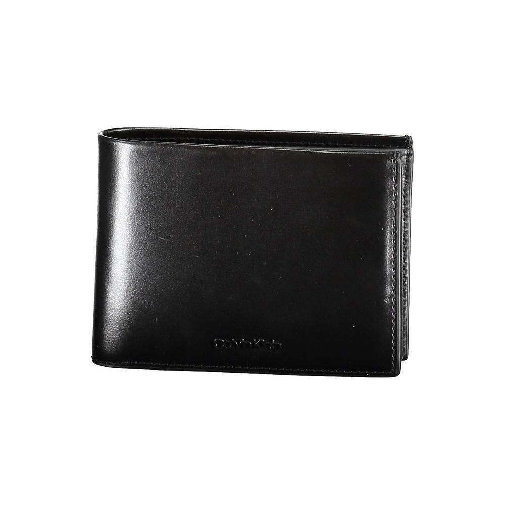 Calvin Klein Black Leather Men Wallet CA-20515