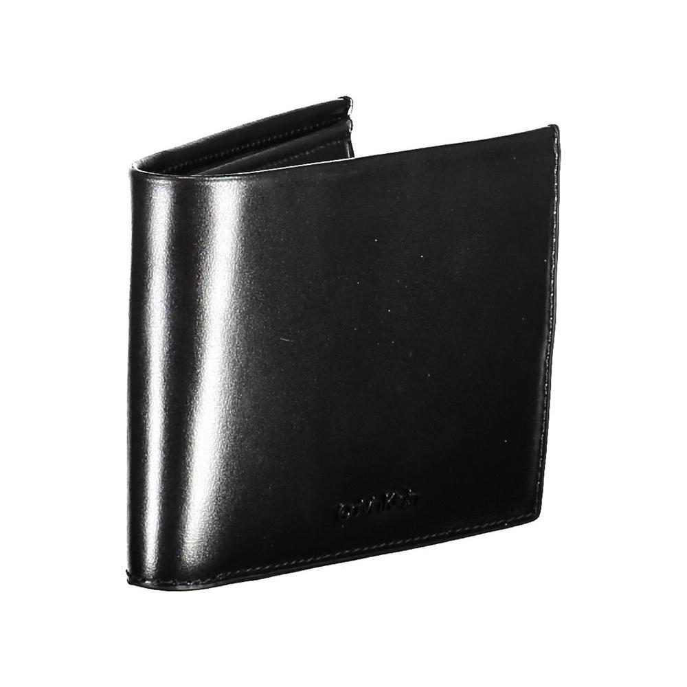 Calvin Klein Black Leather Men Wallet CA-20515