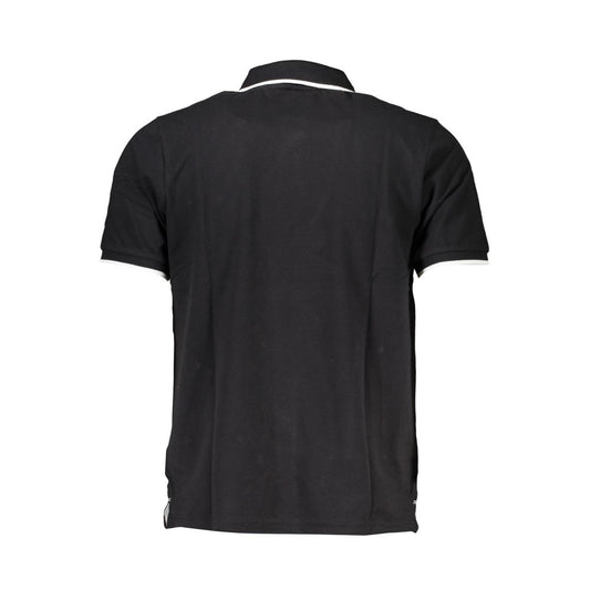 North Sails Black Cotton Polo Shirt NO-27335-S
