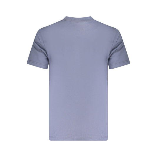 Calvin Klein Blue Cotton Men T-Shirt CA-36279-XL