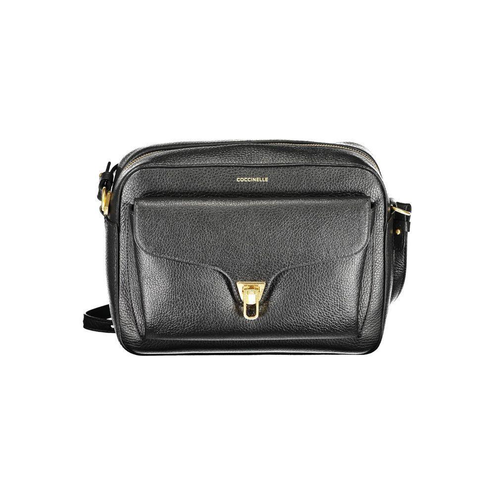 Coccinelle Black Leather Women Handbag CO-38167