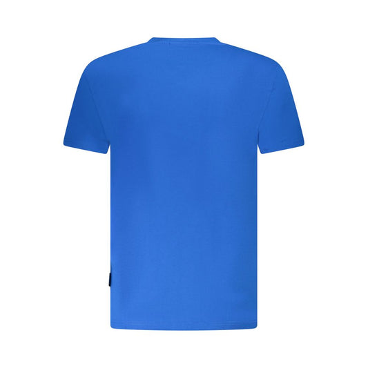 Napapijri Blue Cotton Men T-Shirt NA-38632-S
