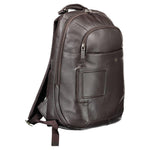 Piquadro Brown Leather Men Backpack 1728,67403481248,Backpacks - Men - Bags,Bags,Brown,Men,Men - Bags,New with tags,Piquadro PI-9664