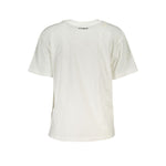 Desigual White Cotton Tops & T-Shirt DE-29215-XS