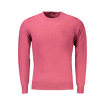 Cavalli Class Red Viscose Men Sweater CA-33476-M
