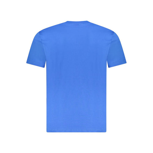 North Sails Blue Cotton Men T-Shirt NO-33990-S