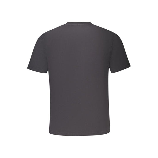 North Sails Black Cotton Men T-Shirt NO-34363-S