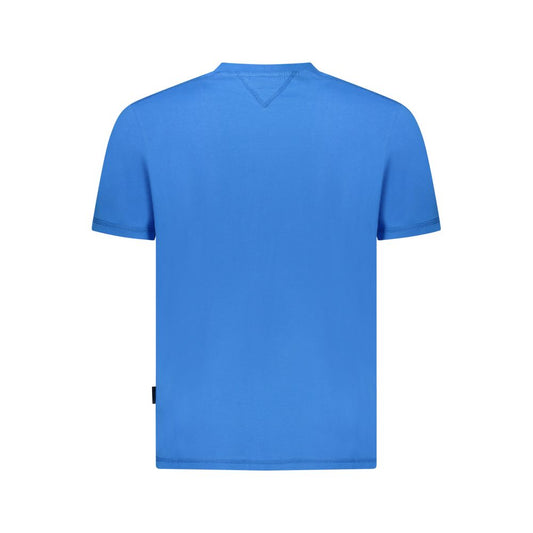 Napapijri Blue Cotton Men T-Shirt NA-35902-S