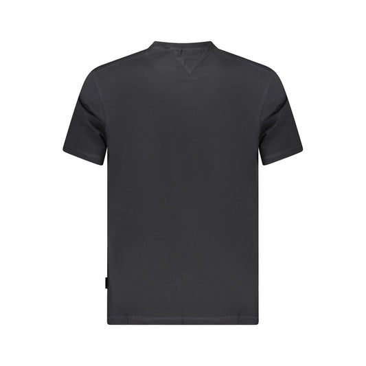 Napapijri Black Cotton Men T-Shirt NA-35904-S