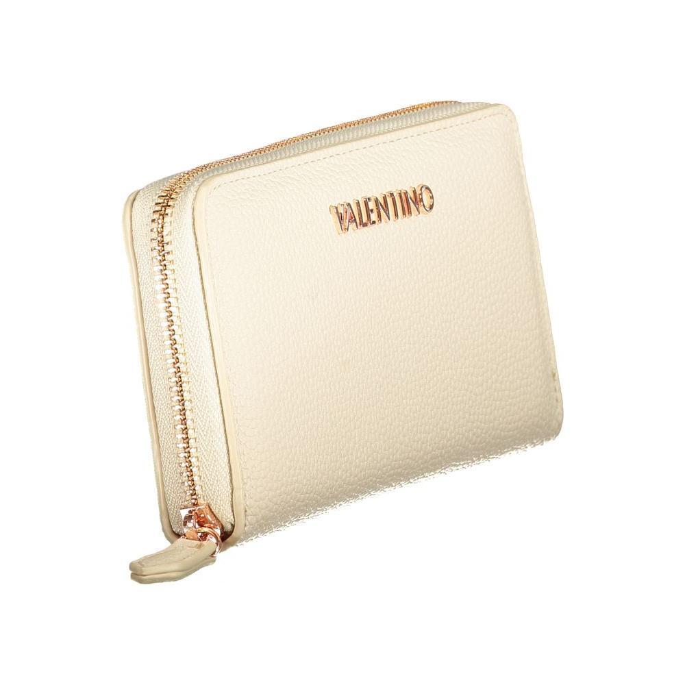 Mario Valentino Beige Polyethylene Wallet