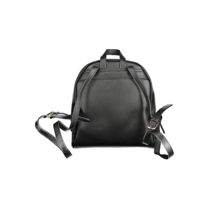 Mario Valentino Black Polyethylene Backpack