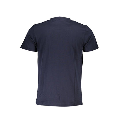 Cavalli Class Blue Cotton Men T-Shirt