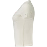 Tommy Hilfiger White Cotton Tops & T-Shirt TO-36242-S