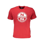 North Sails Red Cotton T-Shirt NO-27300-S