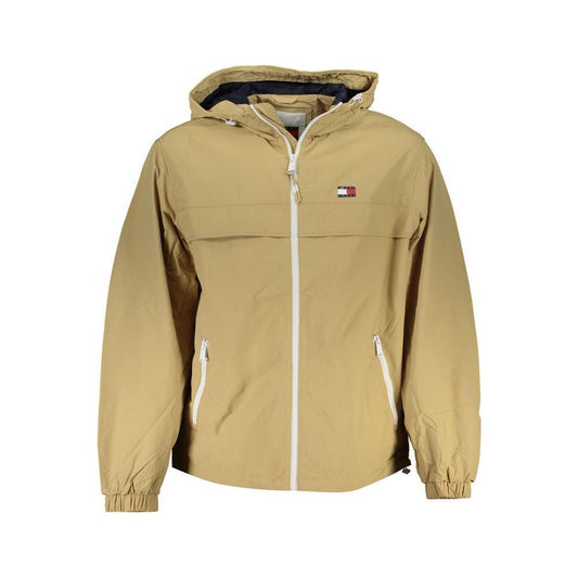 Tommy Hilfiger Beige Polyamide Jacket TO-29371-S