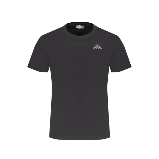 Kappa Black Cotton T-Shirt KA-31589-S