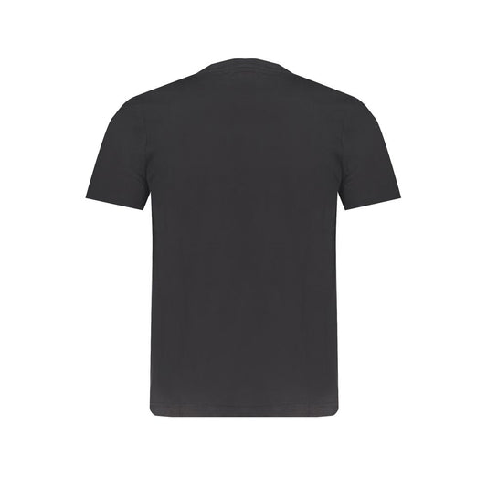 Kappa Black Cotton T-Shirt KA-31589-S