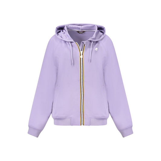 K-WAY Purple Polyester Women Sweater KW-34414-XS
