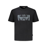 Napapijri Black Cotton Men T-Shirt