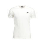 Sergio Tacchini White Cotton Men T-Shirt