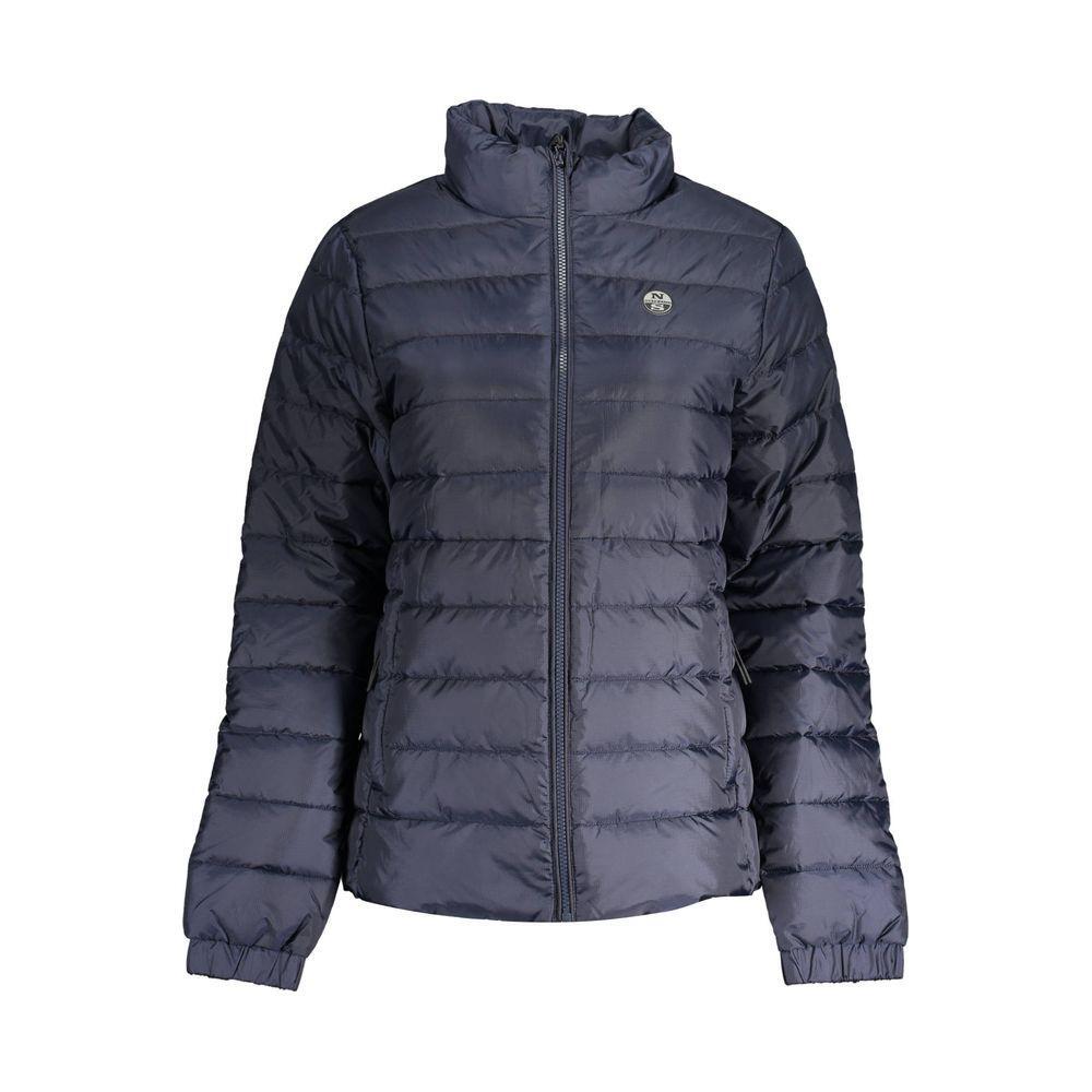North Sails Blue Polyester Women Jacket NO-37161-S