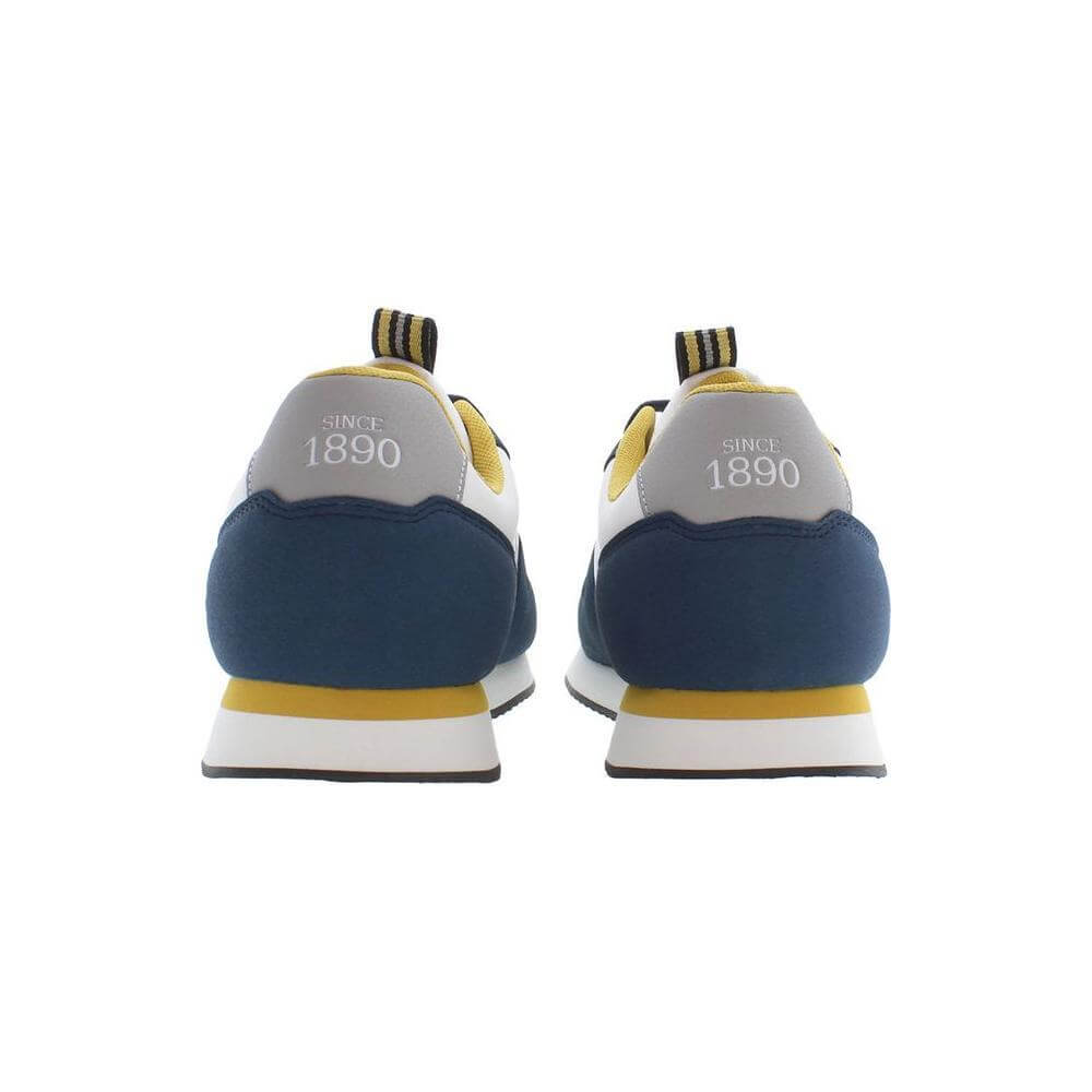 U.S. POLO ASSN. Blue Polyester Men Sneaker US-37464-EU44/US11