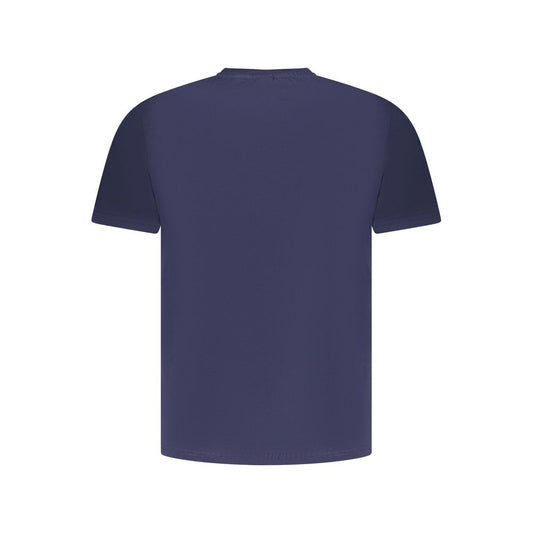 North Sails Blue Cotton Men T-Shirt NO-35038-S