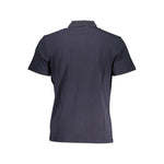 Napapijri Blue Cotton Men Polo Shirt NA-37470-S